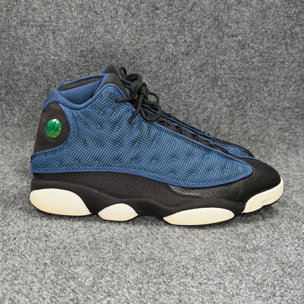 Jordan 13 Retro Basketball Shoes Men's Size 11.5 Brave Blue Athletic Sneakers